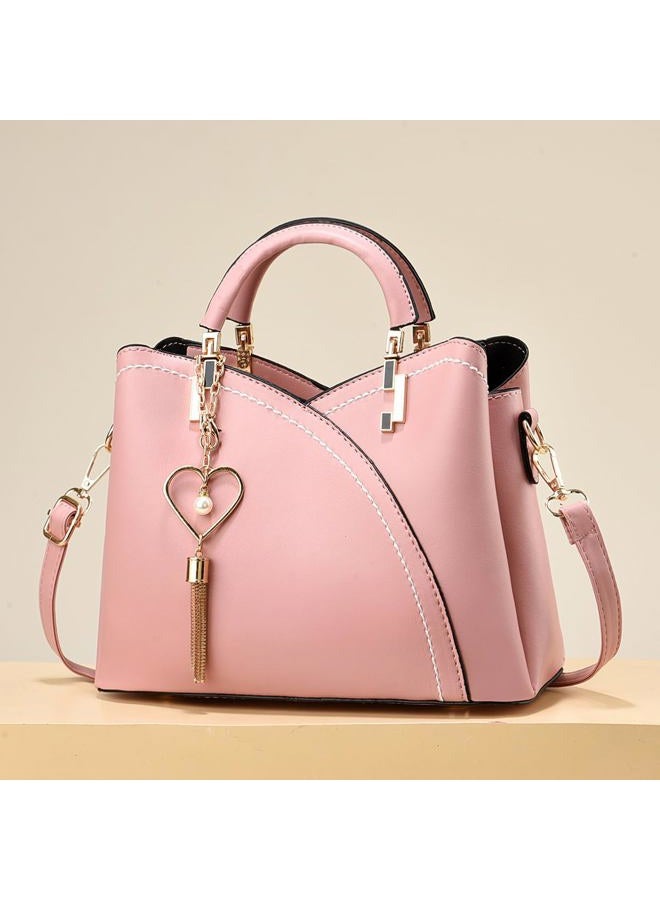 XIAOYU Small Purses and Handbags for Women Fashion Crossbody Bag Lightweight Shoulder Bag Top Handle Satchel Purse (Pink2) - Image 2