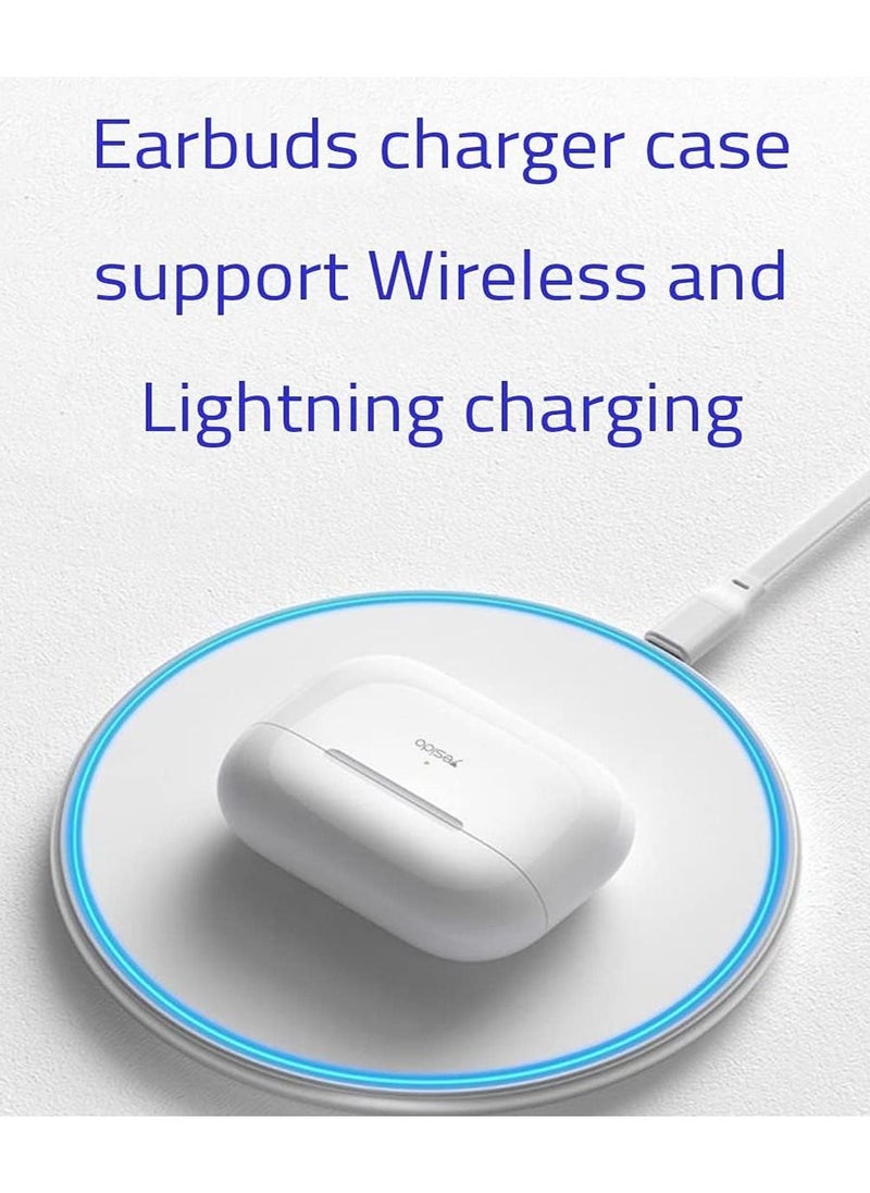 Yesido - Yesido TWS-06 Wireless Bluetooth Earphones With HD Microphone and Active Noise Cancelation Compatible With iPhone 13 Pro - Image 1