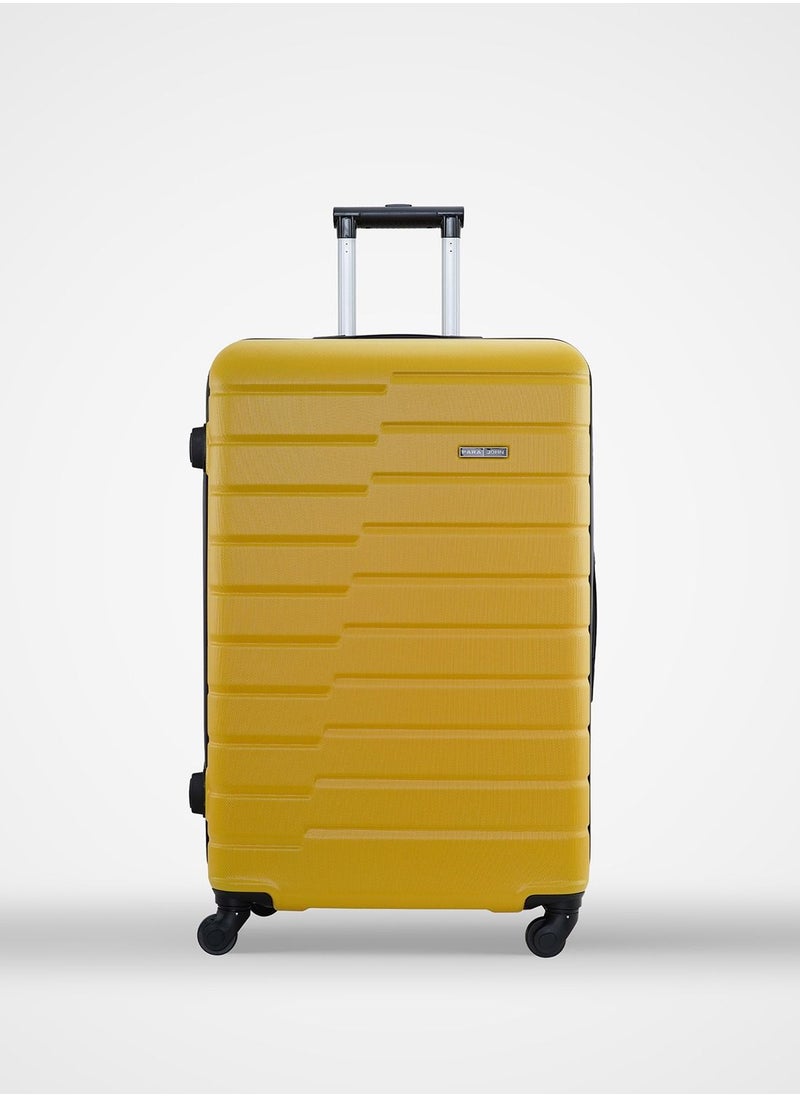 PARAJOHN - Beta Cabin Size ABS Hardside Spinner Luggage Trolley 20 Inch Yellow - Image 1