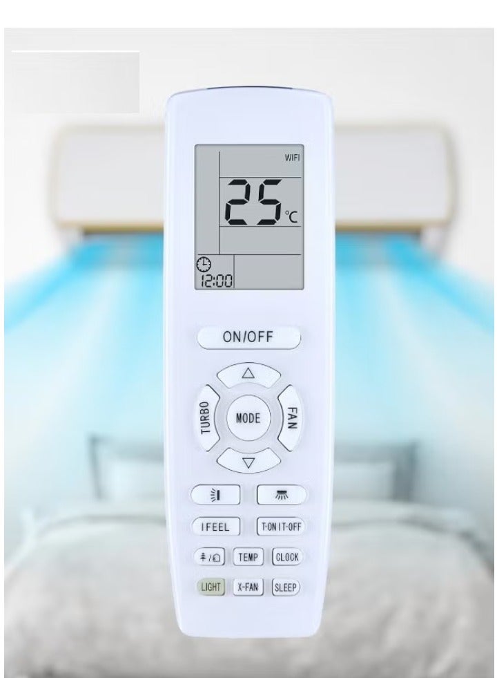 ELTRAZONE New YAP1F for GREE AC A/C Air Conditioner Replacement Remote Control YB1F2 YB1FA, Universal Remote for GREE Air Conditioners, Easy-to-Use, Precise Control  - Image 1