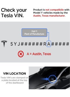 Spigen Under Screen Storage Organizer for Tesla Model 3 (2021 to 2023) and Model Y (2021 to 2024) [NOT Compatible with Model 3 2024]  - Image 2