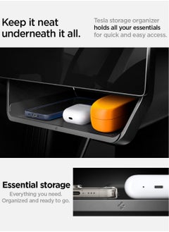Spigen Under Screen Storage Organizer for Tesla Model 3 (2021 to 2023) and Model Y (2021 to 2024) [NOT Compatible with Model 3 2024]  - Image 4