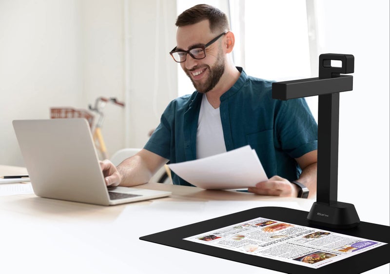 IRIScan Desk 6 Pro-Professional Color Document,Book Scanner,Auto-Flatten & Deskew,21MP,Capture 11x17in,136 Languages OCR,Text to Speech,PDF/Search,PDF/Word/Tiff/Excel,Video Distance Learning,Win&Mac - Image 5
