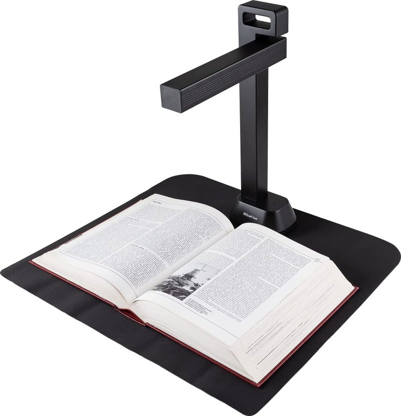 IRIScan Desk 6 Pro-Professional Color Document,Book Scanner,Auto-Flatten & Deskew,21MP,Capture 11x17in,136 Languages OCR,Text to Speech,PDF/Search,PDF/Word/Tiff/Excel,Video Distance Learning,Win&Mac - Image 1