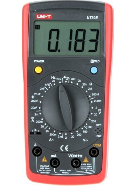 Uni-T Ut 39E Digital Multimeter Ut39E - pzsku/Z9FD55CCA13F8A51C6CCAZ/45/_/1741697280/dcb9822a-9ed7-4b67-8a5a-3b8abb5ad25c