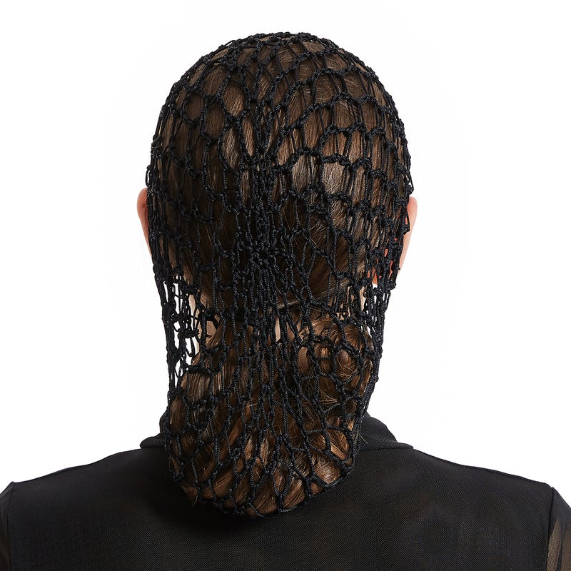 Ladies Handmade Crocheted Faux Silk Long Cap Tc313 Sale - Image 5