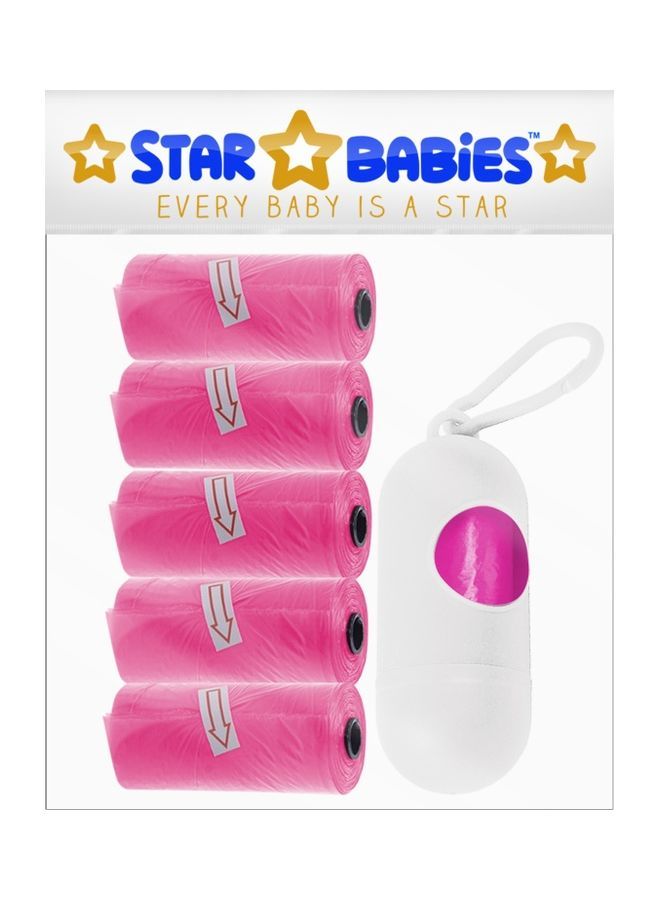 NIBEMINENT Disposable Scented Bag With Dispenser - Pack Of 5  - Image 1