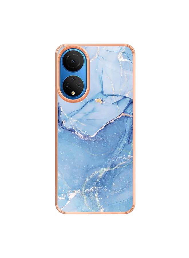 Green Tiger Case For Honor X7 Electroplating Marble Dual-side IMD Phone Case - Image 2