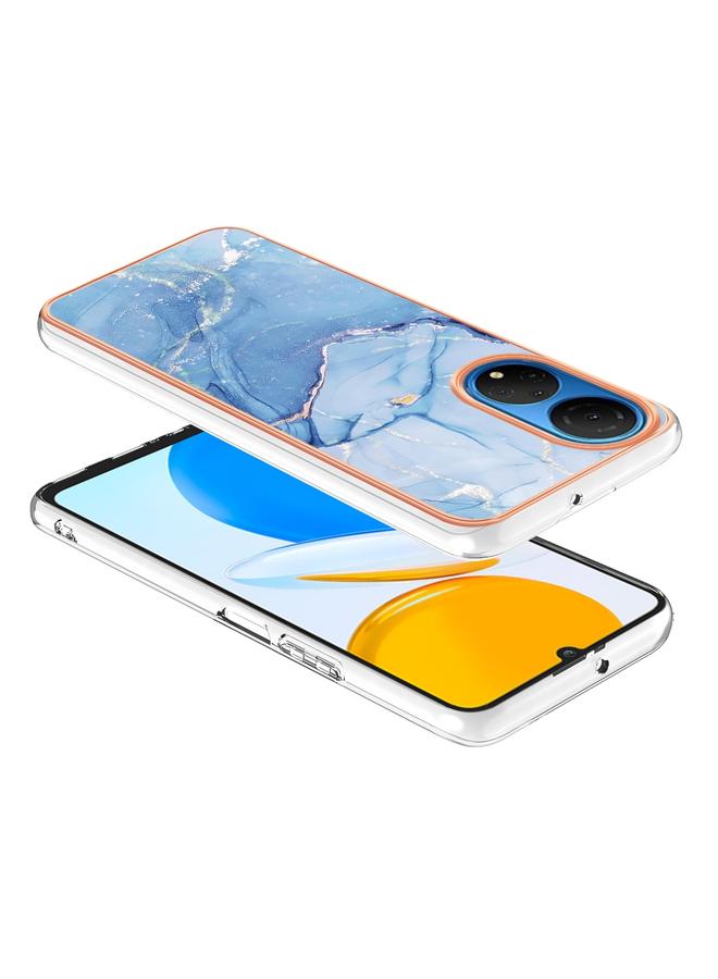 Green Tiger Case For Honor X7 Electroplating Marble Dual-side IMD Phone Case - Image 3