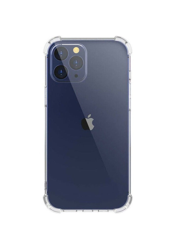 2in1 Screen Protector with Clear Case for Apple iPhone 12 Pro Max Clear
