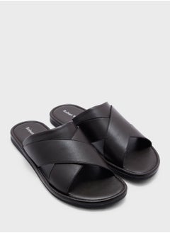 Robert Wood Cross Strap Casual Sandals  - Image 1