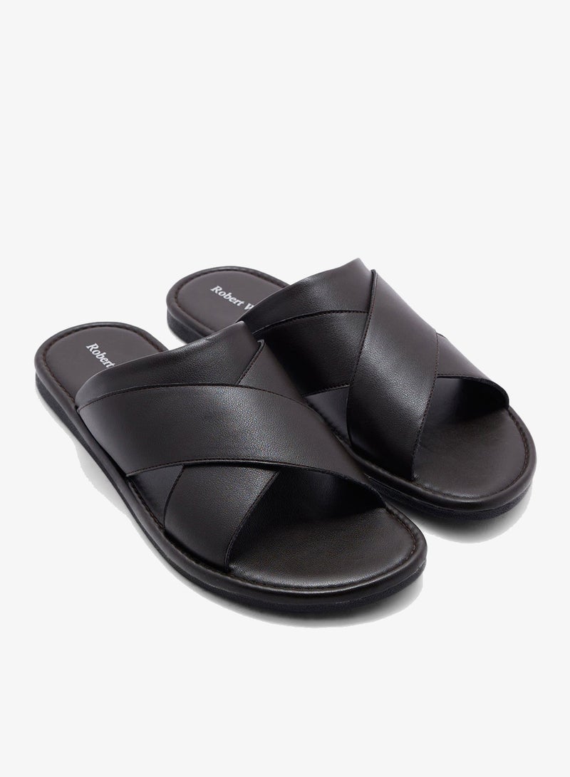 Robert Wood Cross Strap Casual Sandals - Image 2