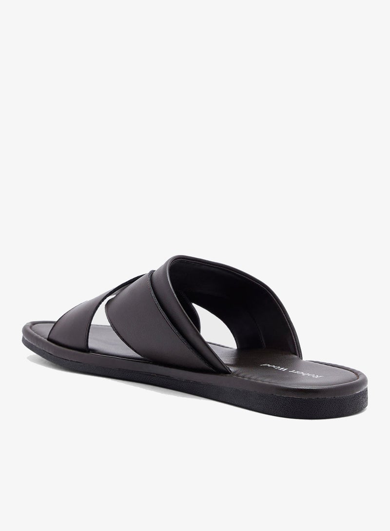 Robert Wood Cross Strap Casual Sandals - Image 3
