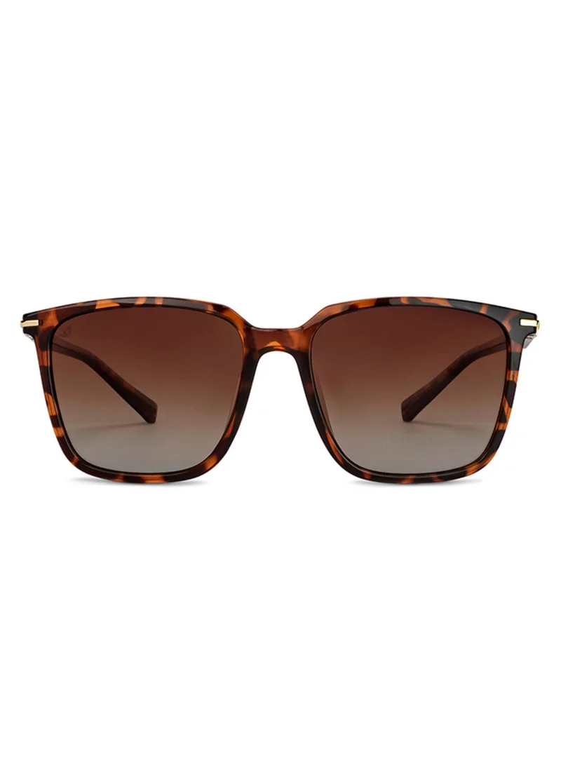 VINCENT CHASE Vincent Chase By Lenskart | Shades for Men| Full Rim Wayfarer Branded Latest and Stylish Sunglasses | Polarized and 100% UV Protected | Men & Women | Large | VC S14459