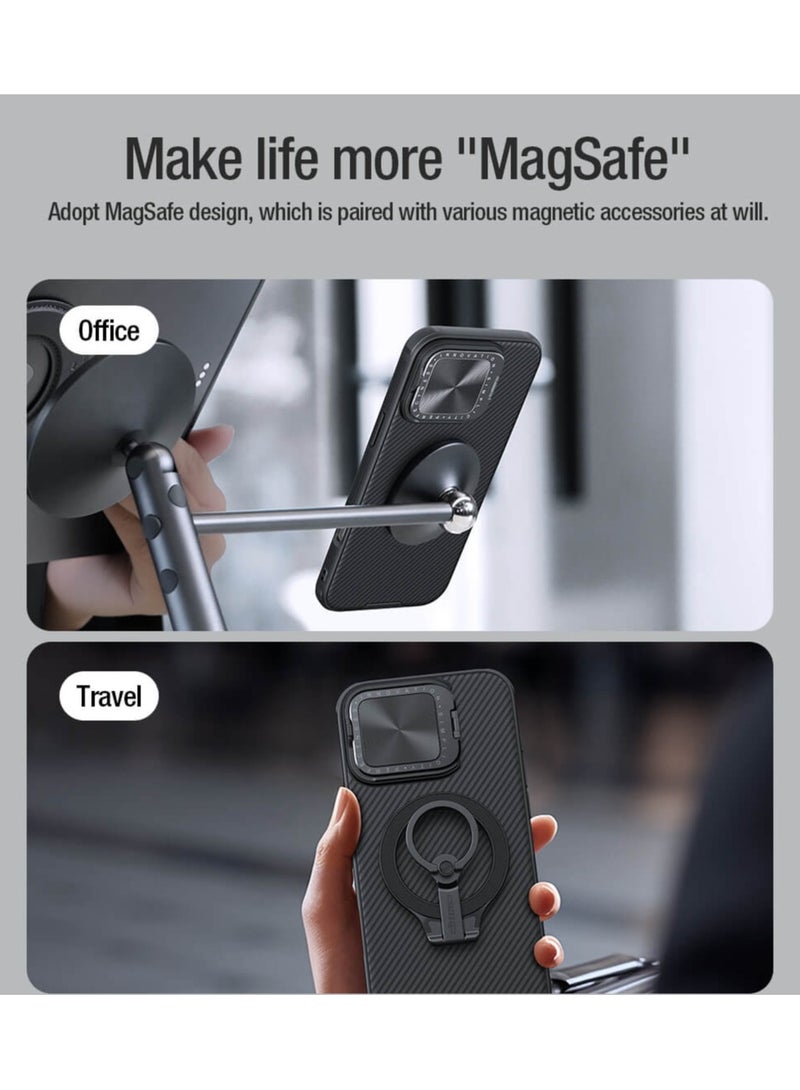 Nillkin Camshield Prop Magnetic Camera protective cover case for Apple iPhone 16 Pro Max (2024) - Image 5