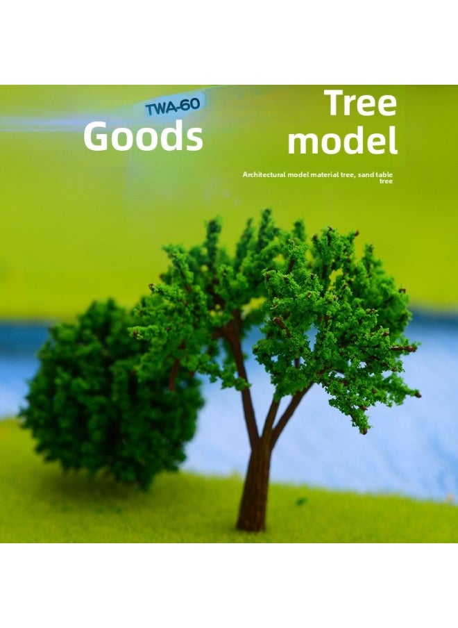 Generic - Plant Scene Model Material Garden Landscape Sand Table Material Trunk Finished Tree TEC Various Height-Color:One Finished Tree TEC-100 - Image 1