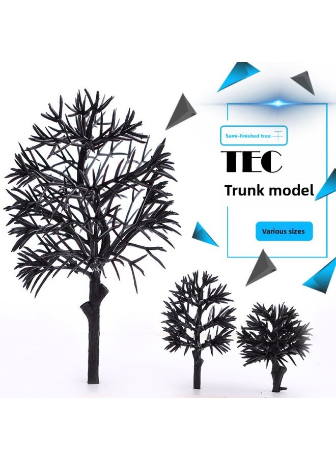 Generic - Plant Scene Model Material Garden Landscape Sand Table Material Trunk Finished Tree TEC Various Height-Color:One Finished Tree TEC-100 - Image 1