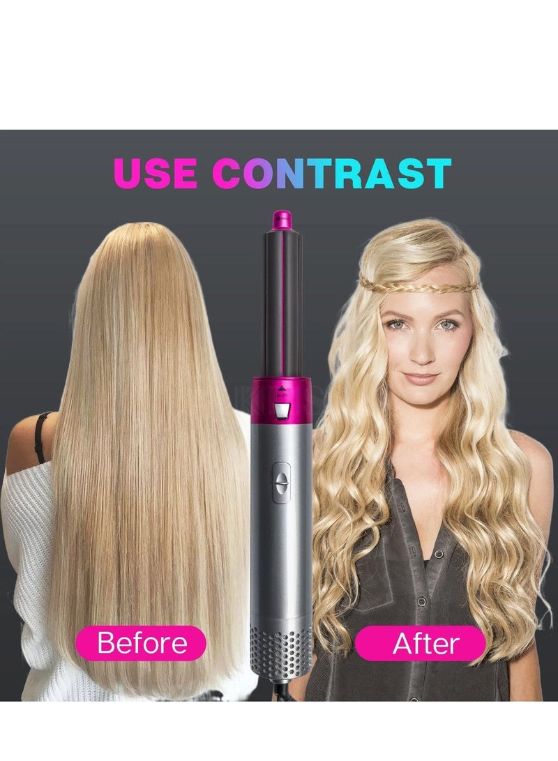 ELTRAZONE Hair Dryer 5 in 1 Hair Blower Brush Hair Curler, Hair Curler, Electric Hair Dryer, Rotating Hot Air Brush for All Hairstyles - Image 4