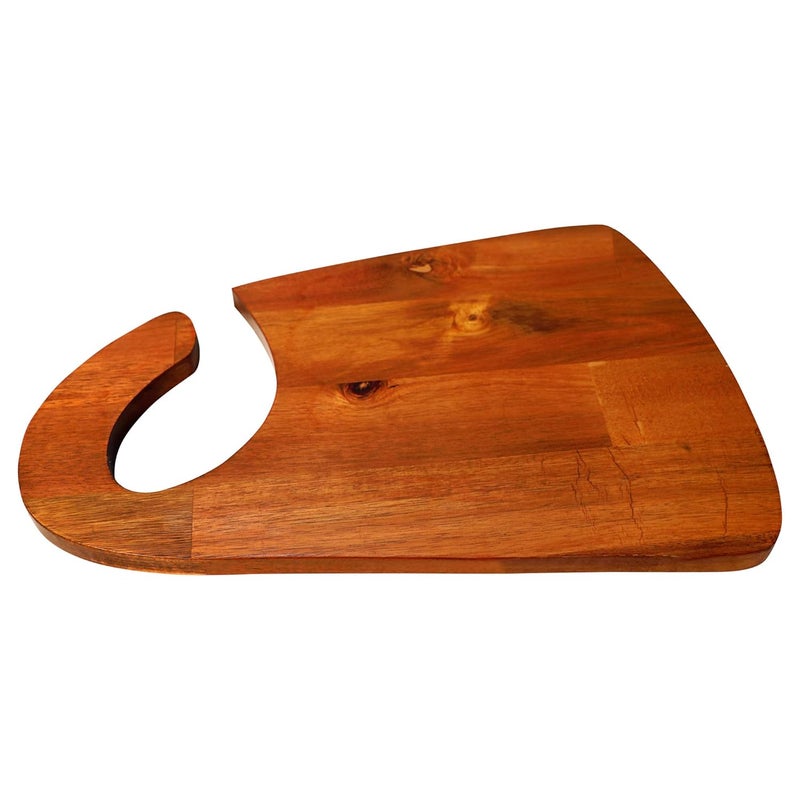 Puffin MultiPurpose Teak Wood Indian Walnut CuttingChoppingFoodGrade Vegetable Chopping Board - Image 3