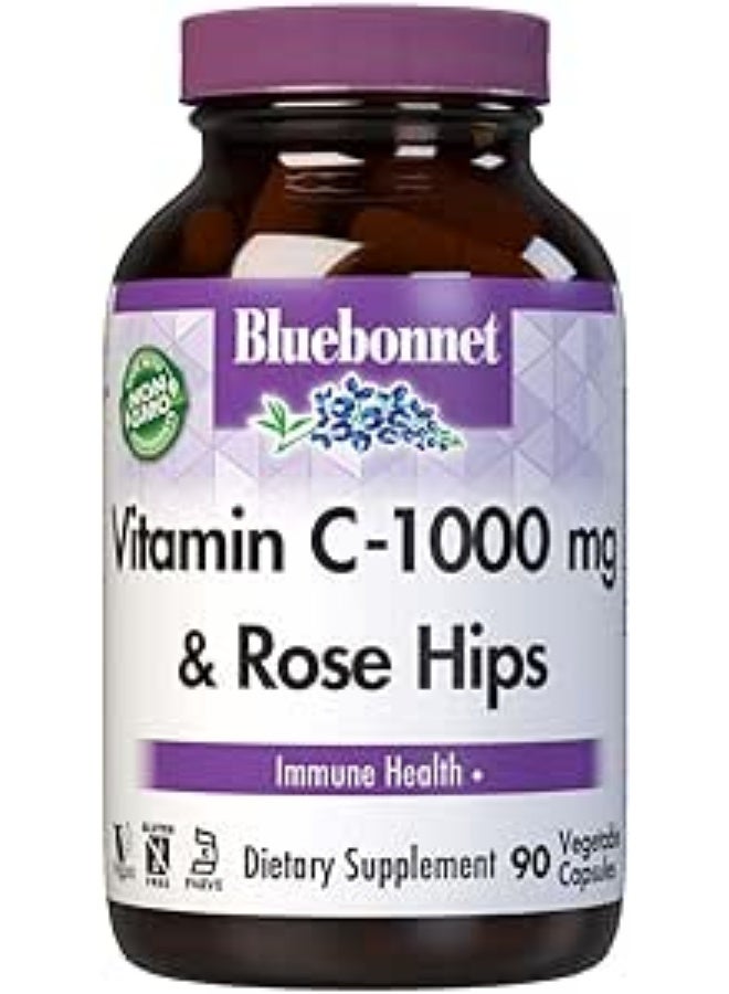 Blue Bonnet Bb Vit C1000Mg+Rosehips 90S#574  - Image 1