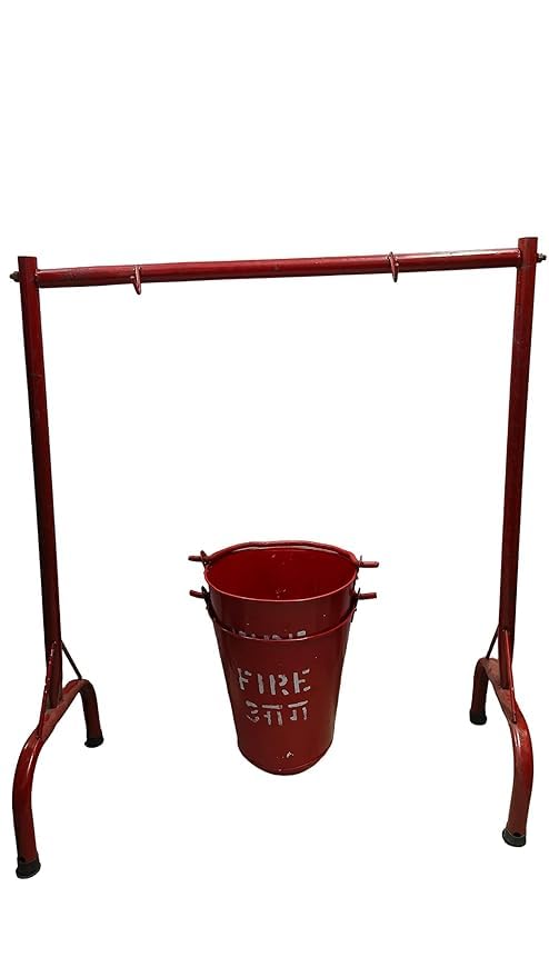 SENSE SAFETY SENSE SAFETY Fire Bucket Stand with Bucket Including - Image 3