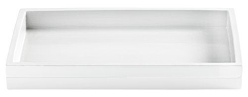 Kassatex Fine Linens Tray Cabana Accessories White