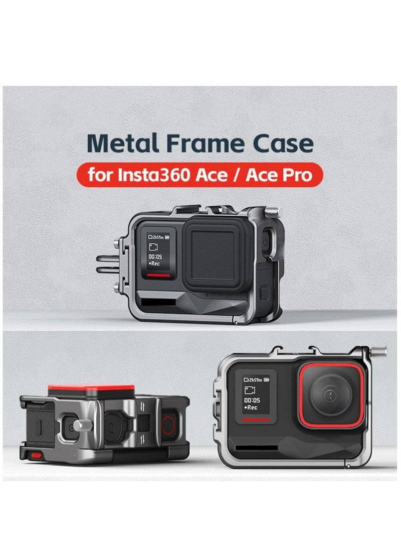 Generic - Insta360 Ace/Ace Pro Metal Protective Cage Aluminum Frame Cage For Insta360 Ace/Ace Pro/Lens Protective Cover - Image 1