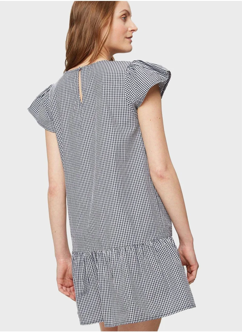 DOROTHY PERKINS Gingham Knitted Dress