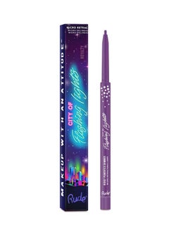 Rude City of Flashing Lights Micro Retractable Liner Royalty 