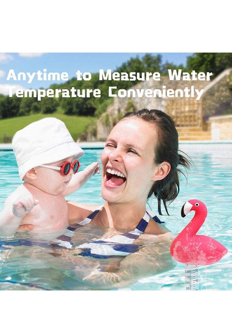 Blufree Pool Thermometer Floating Shatter Resistant Indoor Outdoor Thermometer Pond Water Thermometer for Swimming Pools Spas Hot Tubs Jacuzzis Aquariums Pond