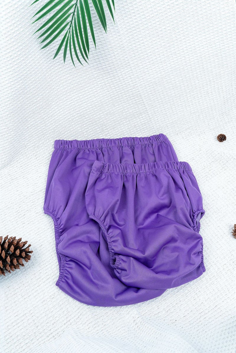 Generic Thin Adult Washable Diapers for Elderly Incontinence Diapers Underpants Washable Leak-proof Adult Diapers Diapers Purple 