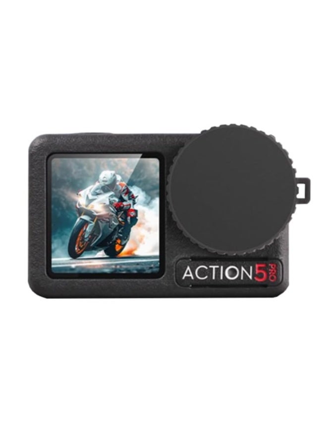 1Pcs Silicone Lens Cap Cover for DJI Osmo Action 5 Pro Replacement Soft Rubber Lense Protector Shield Guard for Osmo Action 5 Pro Sports Camera Accessories - Image 2