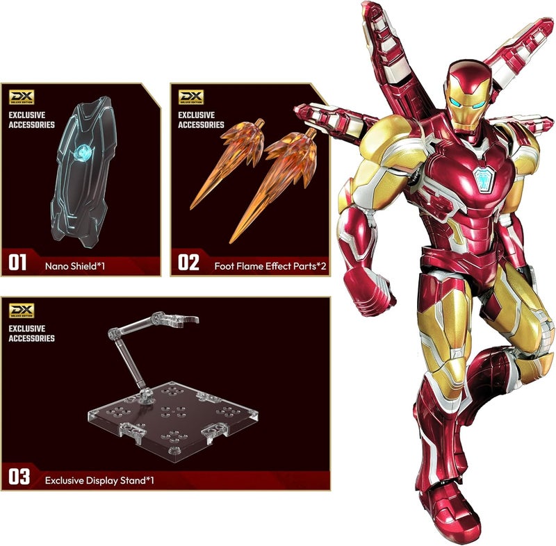 BLOKEES Marvel Infinity Saga Champion Class: Ironman Mark LXXXV 73923 - Image 4