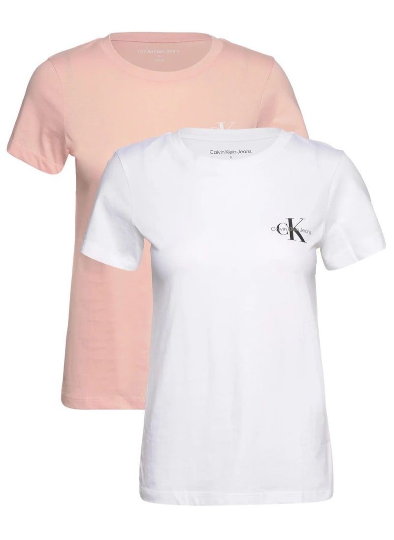 Calvin Klein Jeans - 2 Pack Slim Fit T-Shirt - Image 1