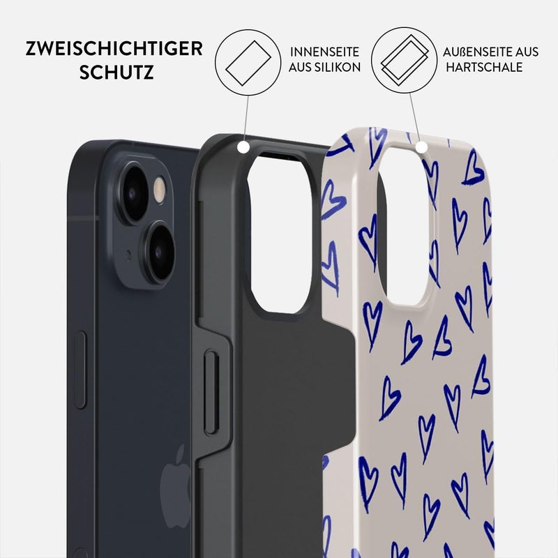 بورجا غطاء هاتف لـ iPhone 15 - نمط جذاب وعصري مع حماية صلبة - يناسب هاتف iPhone 15 للرجال والنساء - Image 1
