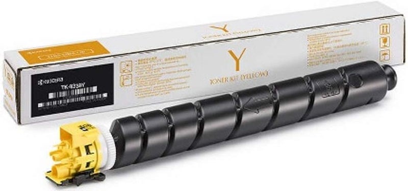 KYOCERA Genuine Tk8337y 1t02rlaus0 Yellow Toner Cartridge