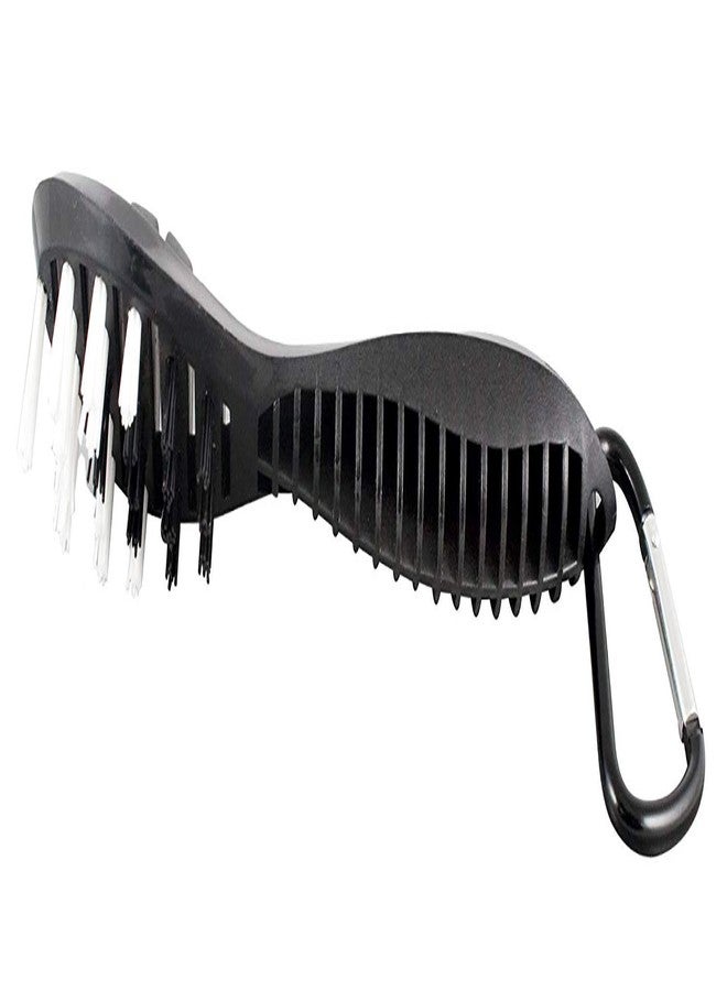 SOFTSPIKES ProSoft Brush Black and White, Medium - Image 1