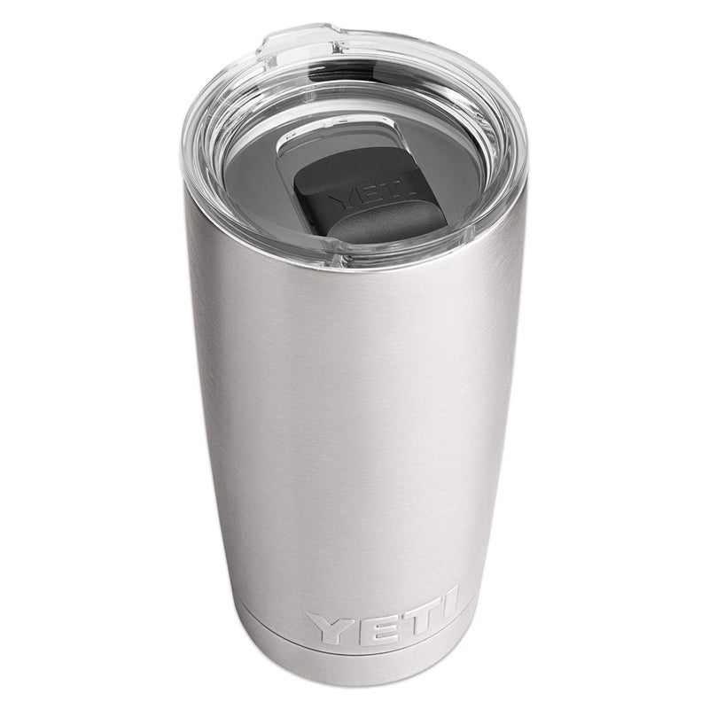 YETI Rambler 20 oz Tumbler, Stainless Steel, Vacuum Insulated with MagSlider Lid, Stainless - Image 1