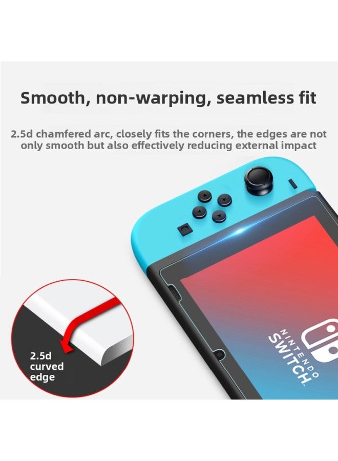 مناسبة لجهاز ألعاب Nintendo Switch Oled Lite Blue Light المقسى لفيلم Steam Deck Asus-اللون: Nintendo Oled 0.3mm Arc Edge HD (نموذج عاري) - Image 2