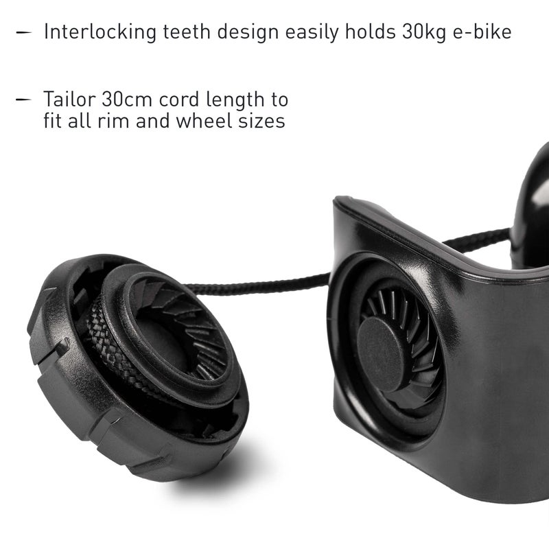 Hornit CLUG PRO | Wall Mounted Bike Rack | Roadie | Secured by FIDLOCK | Easy to Install - Image 4