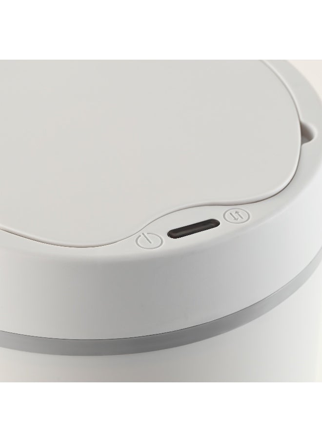 Homez 12L Smart Sensor Round Trash Can, Dia23.5Cm  - Image 1