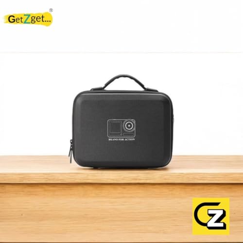 GetZget® Bkano Carrying Case for DJI Osmo Action 6/5 Pro, 4 & 3 Camera & Accessories Hard Bag Fits Adventure Combo Set (Black) - Image 3