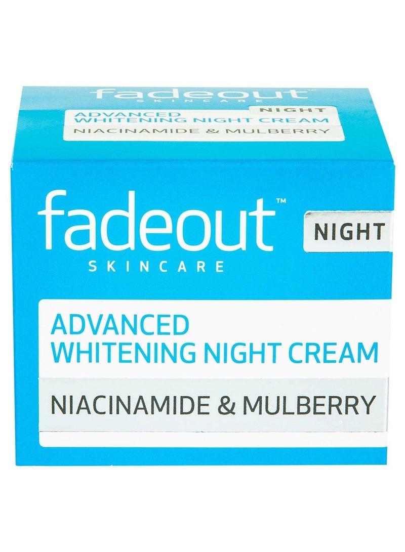 FadeOut Advanced Whitening Night Cream 50 ml - Image 1