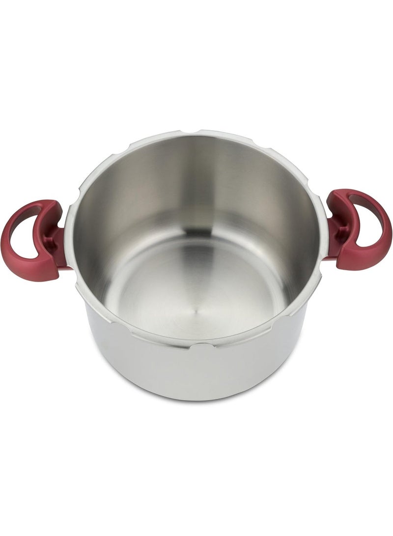 Tefal P4620733 Clipso Minut Perfect Pressure Cooker, Stainless Steel, 6 Litre SILVER - Image 5