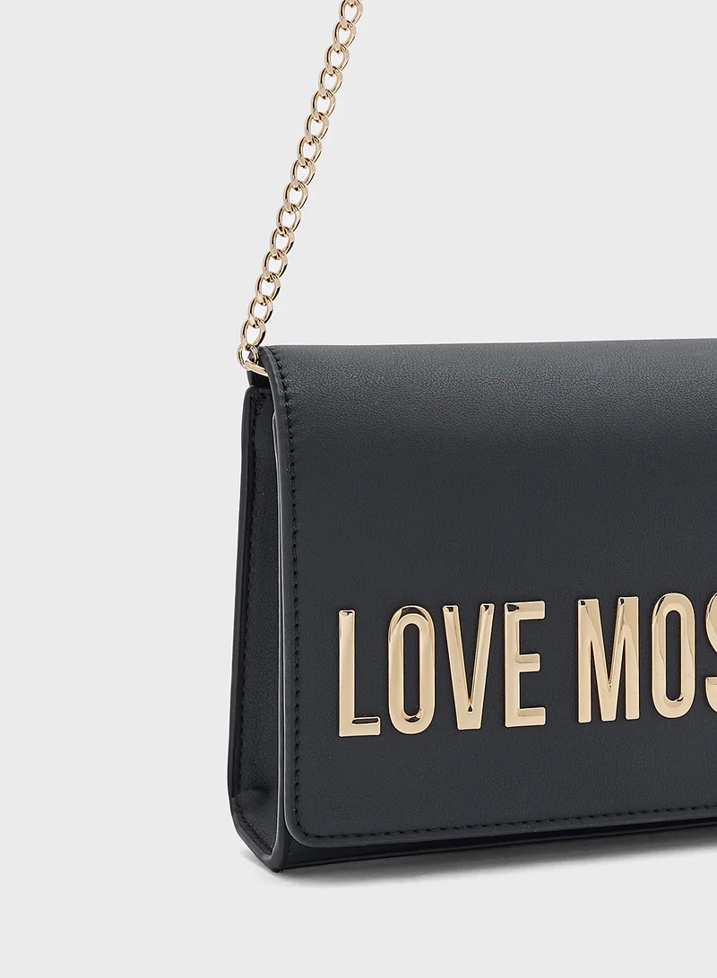 Love Moschino BLACK PU GRS BLACK PU GRS