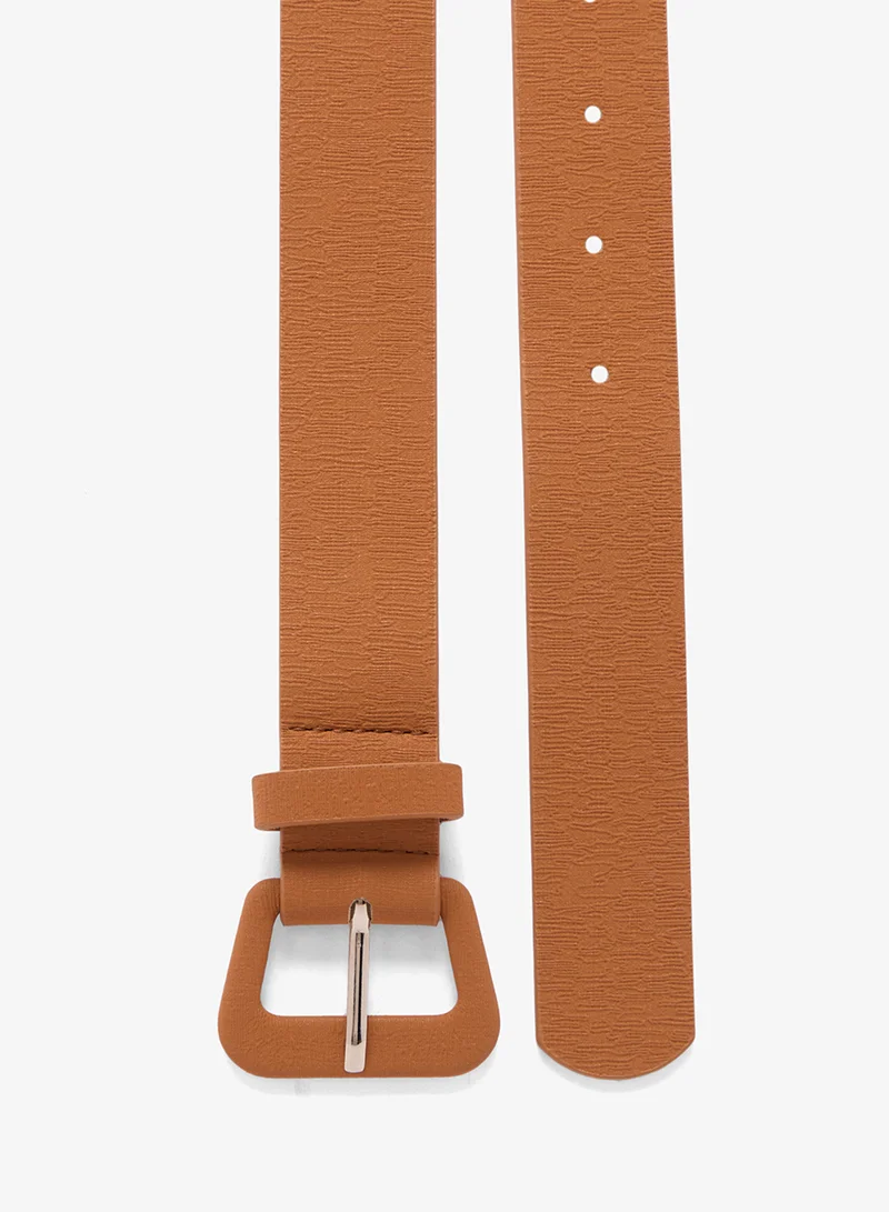 جينجر Faux Suede Belt