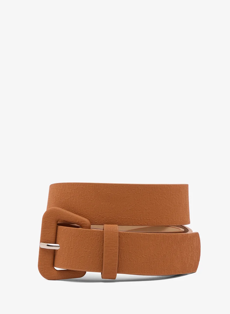 جينجر Faux Suede Belt