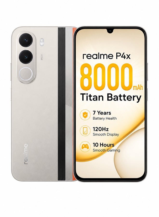 ريل مي P4x Dual SIM 4G Rally White 4GB RAM 128GB - International Version - Image 1