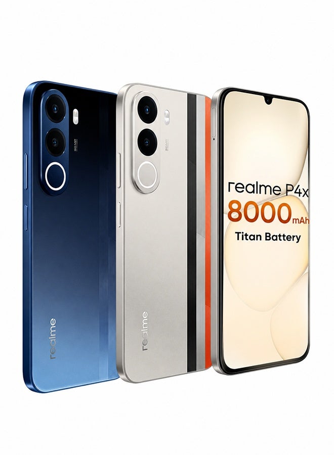 realme P4x Dual SIM 4G Rally White 4GB RAM 128GB - International Version - Image 2