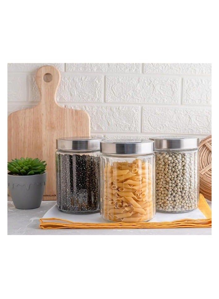 Green Tiger The well-sealed silver steel lid keeps the air and moisture out, creating an airtight environment to prevent your food items from getting soggy or absorbing odors. - Image 4